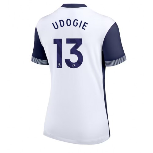 Dres Tottenham Hotspur Destiny Udogie #13 Domaci za Žensko 2024-25 Kratak Rukav